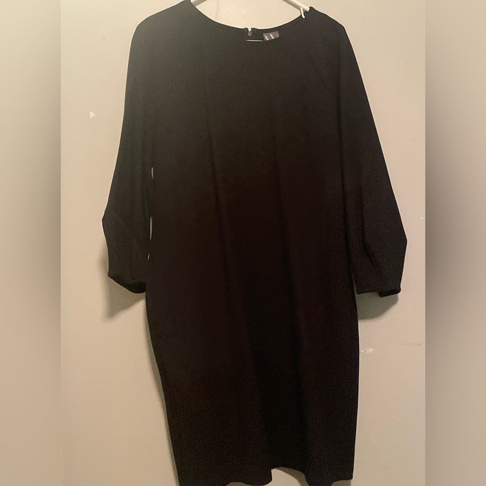 Long black dress